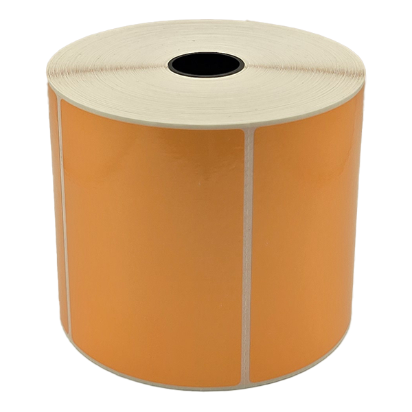 Reifenetiketten orange